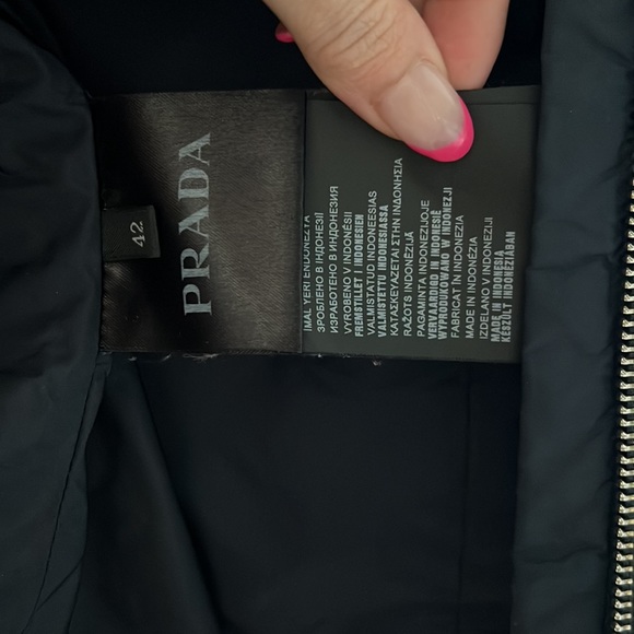 Navy Prada jacket - Picture 2 of 5